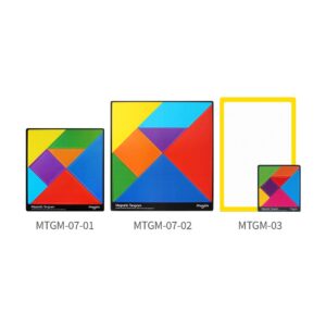 Magnet tangram